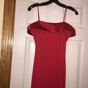 Red prom dress